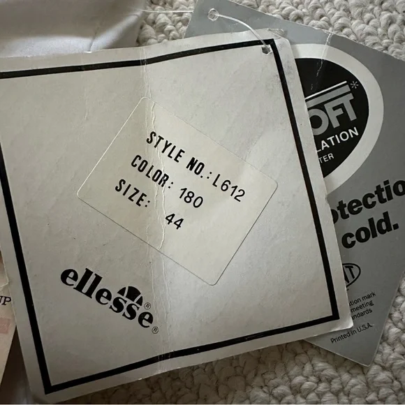 Rare Patterned Ellesse Ski Jacket - Picture 8 of 12